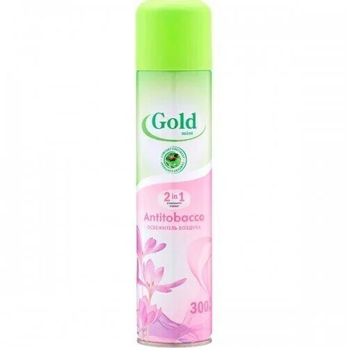 Освежитель воздуха ГОЛД ВИНД Antitobacco 300мл