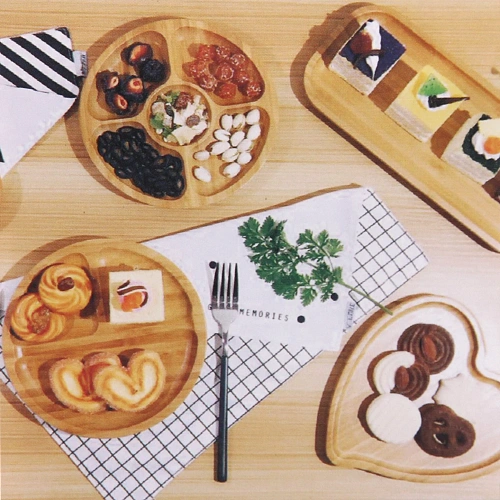 Менажница бамбуковая SHEF 24,724,7см 4секции_5