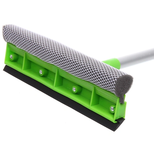 Окномойка Селфи для мытья стекол, телескопическая алюминиевая ручка 95см губка 25см 550_14