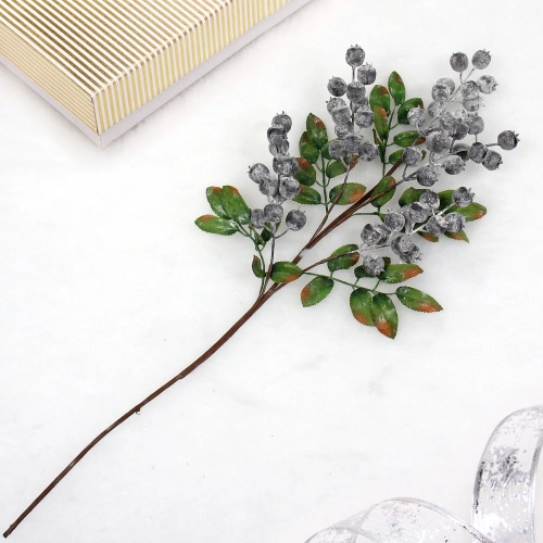 Ветка декоративная "Зимняя смородина" 70 см