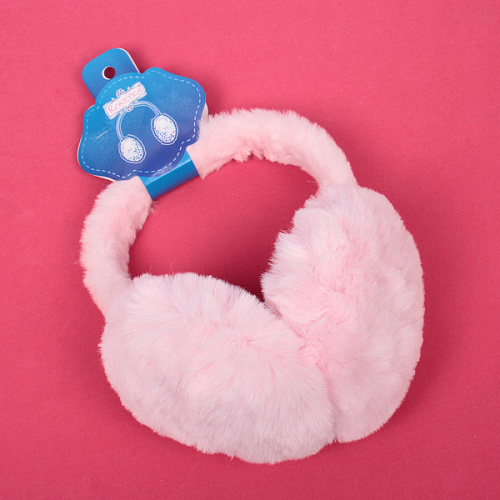 Наушники меховые складные Salon Teplo, цвет розовое кружево,( подвес Ultramarine)_6