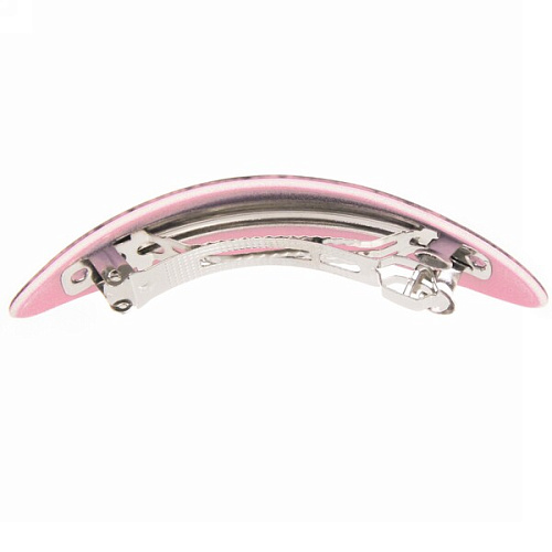 Заколка автомат Lady Collection - Сияние, овал, 6 цветов, 92,5см (Кокетка)_15