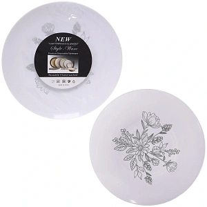 Тарелка 18,5см "DOLCE VITA" в наборе 6шт, цветы