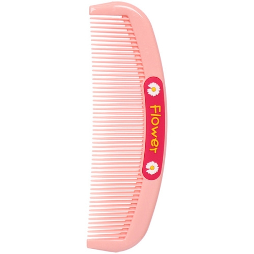 Расческа-гребень "ЭФЛОДИ", цвет розовый, 16,8*5см (блистер ЭФЛОДИ)