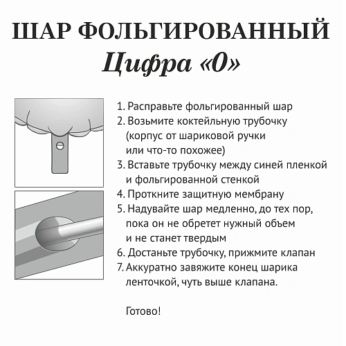 Шар фольгированный 32'81см Цифра 0 (зеленый)_4