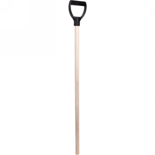 Черенок для лопаты 120см  с V-образной ручкой d=32 высший сорт