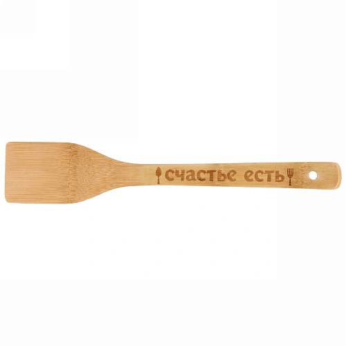 Лопатка бамбуковая 306см Счастье есть Селфи_3