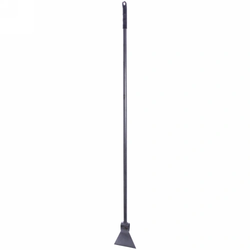 Ледоруб-топор 155*1350 мм, сварной, с металлическим черенком и пластиковой ручкой 