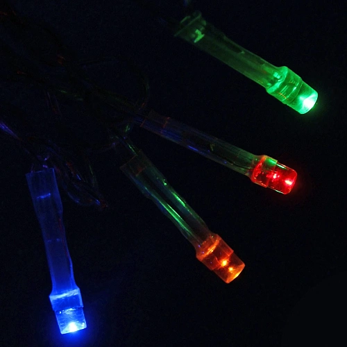 Занавес светодиодный для дома 1,52,5 м 360 ламп LED, прозрачпров, Мультицвет (можно соединять)_3