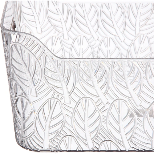Корзина для хранения ЛАМИНГТОН ФЛО, цвет прозрачный, 352515см (лейбл Селфи)_4