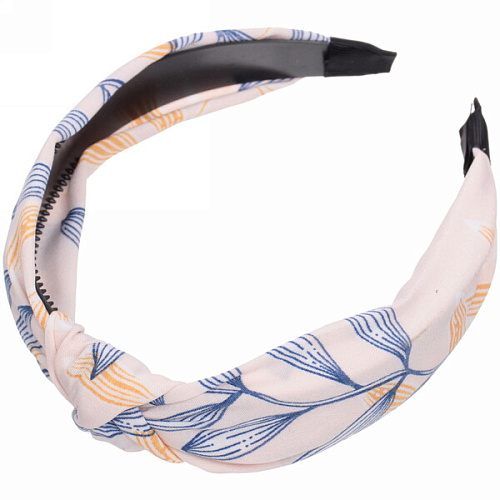 Ободок для волос Beauty Gallery - Leaves, ширина 2,8см, микс 6 цветов _5