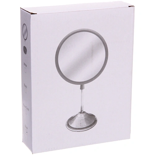Зеркало настольное ЭЛАНТРА, круг, цвет хром, 28,515см_5