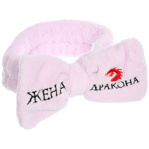 Повязка на голову New collection Vostok - Жена Дракона, цвет розовый, серый, голубой и сиреневый, 206см ( упаковка белый ZIP пакет )_14