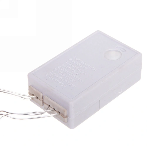 Гирлянда для улицы Bright light 10 м 100 ламп LED прозрачпров,8 реж, IP-54, Мультицвет (возможность соединения)_7