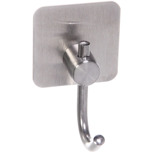 Крючок из нержавеющей стали на липкой основе 3М БАСТОФ,  форма квадрат, нагрузка до 5кг4,558см _4