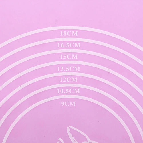 Коврик силиконовый для раскатки теста 3828 см _3