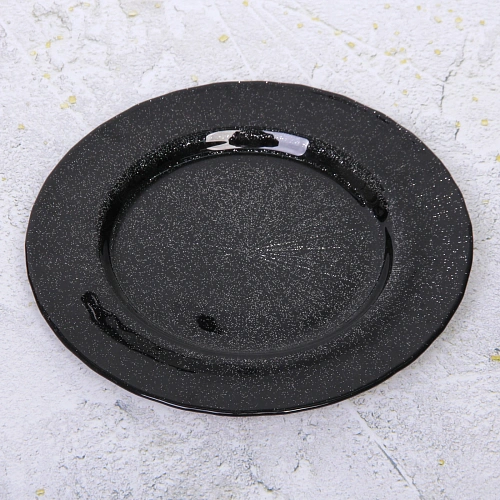 Тарелка 20см Блэк рояль черная_5