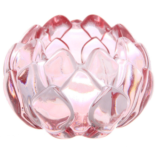 Подсвечник "Топаз" 7,7*5,2 см, Розовый