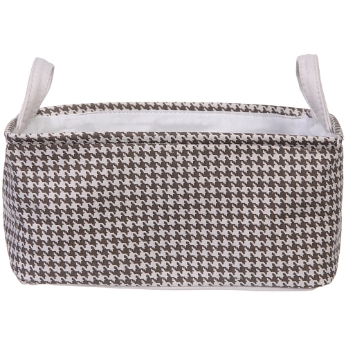 Коробка для хранения с ручками ЭЛИНТ, цвет пастельно серый, 322316см (лейбл Селфи)_5