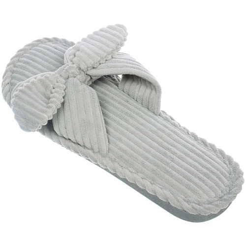 Тапочки женские домашние COZY, цвет серо-голубой, р-р 40-41_5