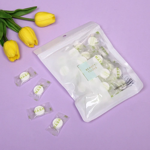 Набор косметический Beauty, 55-60 масок, цвет белый, 1520см_3