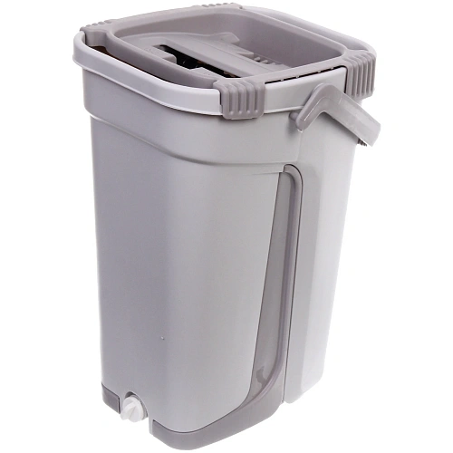 Набор для уборки Селфи Спарклин (ведро с отжимом, швабра, две насадки) в цветной коробке ZY021_6