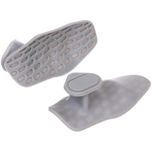 Спортивные накладки на ладони XF-002, женские, силикон, цвет: серый