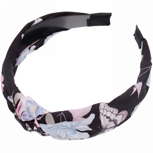 Ободок для волос Beauty Gallery - Flower, ширина 2,8см, микс 6 цветов _8