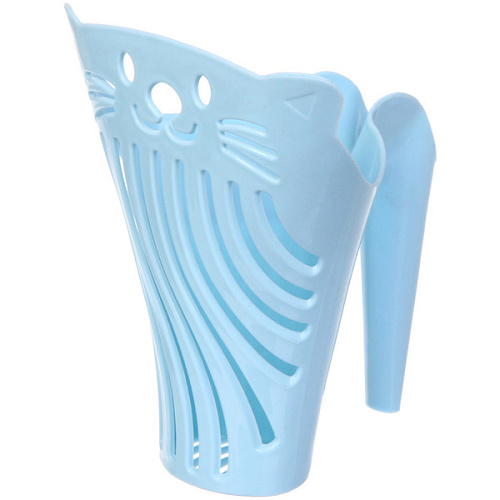 Совок - ковш для кошачьего туалета ДОНКОТТИКО, цвет голубой, 1712см (лейбл)_4