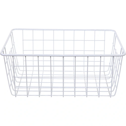 Корзина металлическая универсальная ФАРГО, цвет белый, 2821512см (лейбл)_3