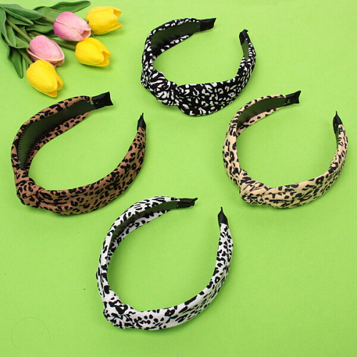 Ободок для волос Krasotka - Mari, ширина 4см, микс 4 цвета_3