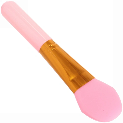 Кисть силиконовая для нанесения маски Beauty, срезаная, микс 2 цвета, 143см_5