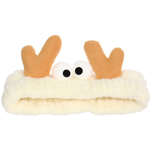 Повязка на голову New collection Vostok - Крабики, цвет розовый, чёрный, бежевый и красный, 206см ( упаковка белый ZIP пакет )_12