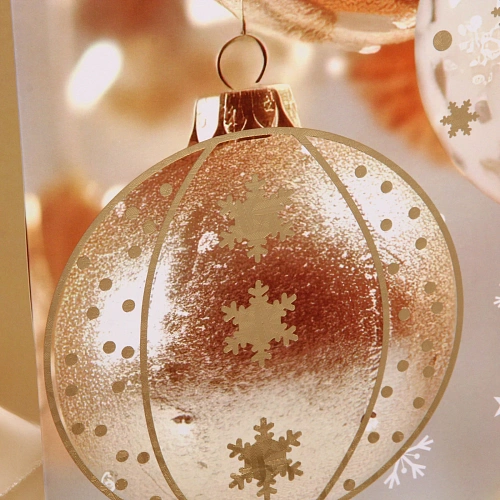 Пакет подарочный Новогодние украшения 4153212 см, микс_6