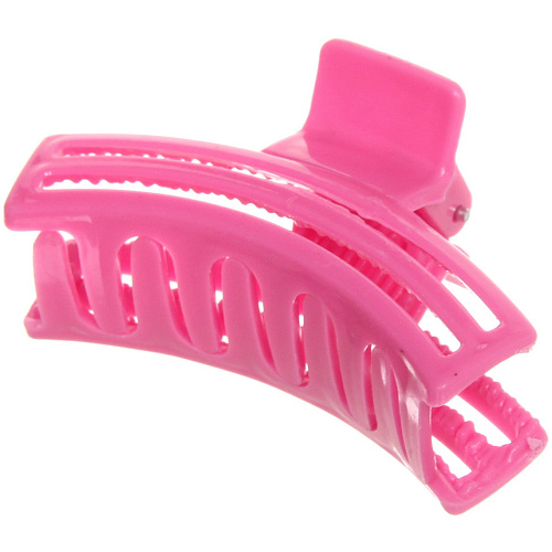 Заколка-краб для волос Amelia - Strips, микс 6 цветов, 62,52см, ( в индивид пакете со стикером)_4