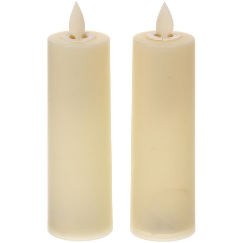 Сувенир с подсветкой Свеча - Темная ночь 3,812,5 см (набор 2 шт)_3