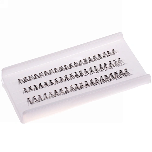 Ресницы - пучки накладные Beautiful look - Beauty, 10мм, цвет черный_4