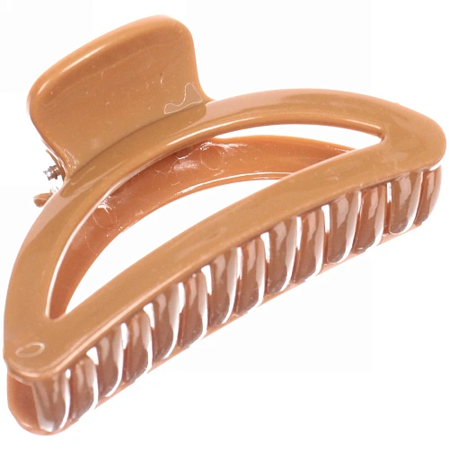 Заколка-краб для волос  на блистере Magic Gloss, трапеция, микс 6 цветов, 6,5см (Кокетка)_11