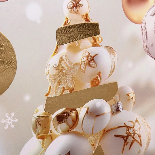 Пакет подарочный Новогодние украшения 4153212 см, микс_5