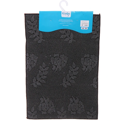 Коврик для ванной 4060 Босфор коричневый_6