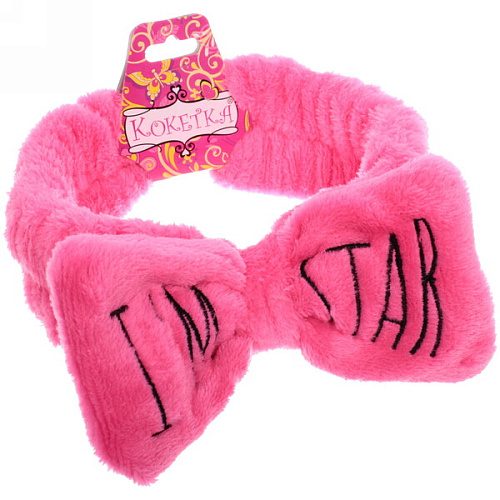 Повязка на голову Кокетка - I'm Star, микс 4 цвета, 6,516см минивложение 12 шт_11