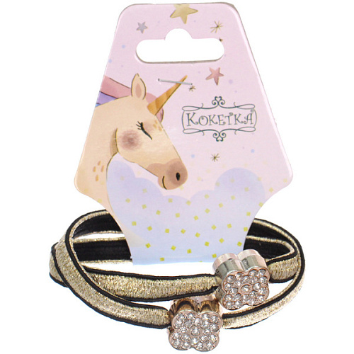 Резинки для волос 2шт МАЛЬТА, цветочки, микс 6 цветов, d-5,5см (подвес Единорог)_7