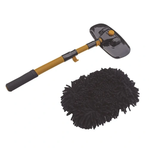 Щетка для мытья автомобиля с насадкой из микрофибры, 61-109 см