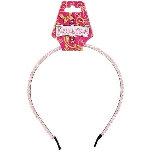 Ободок для волос КОЛЛИНА, микс 4 цвета, 0,5см (блистер Кокетка в минивложении)_9