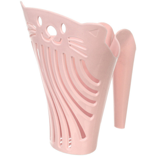 Совок - ковш для кошачьего туалета ДОНКОТТИКО, цвет бежево-розовый, 1712см (лейбл)_4