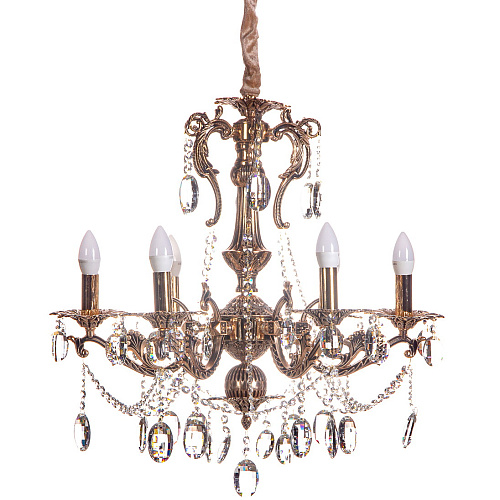 Люстра 640Вт золотой 8036_5