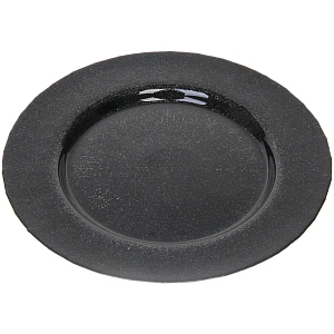Тарелка 32см "Блэк рояль" черная