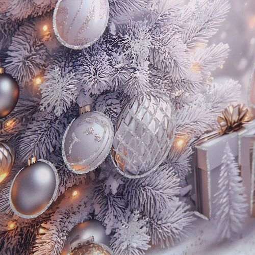 Пакет подарочный Морозный денек 182485 см, микс_5