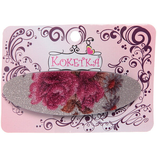 Заколка автомат Women's style - Эмма, 9,52,5см, микс 6 цветов_10