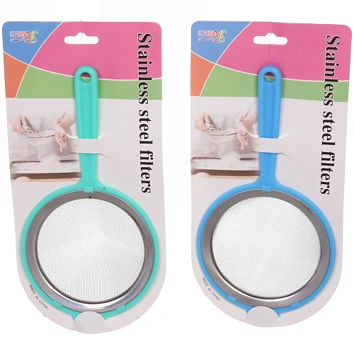 Сито металлическое в пластиковой оправе 12см_7